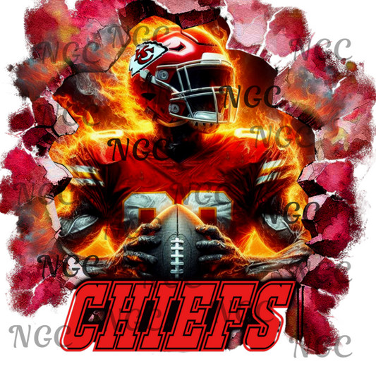 single decal chiefs