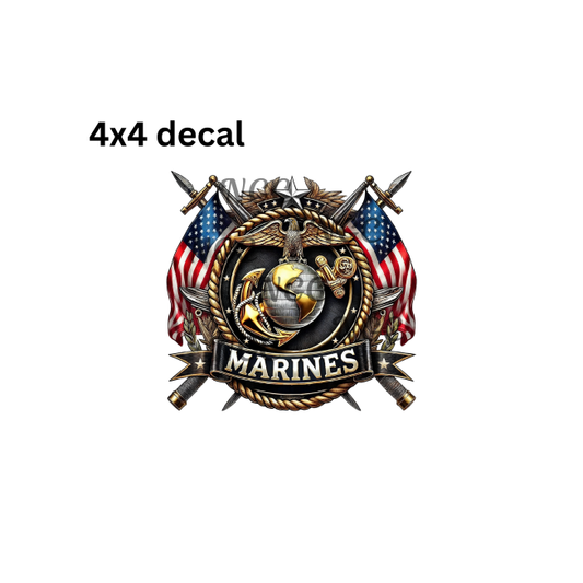 decal marines2