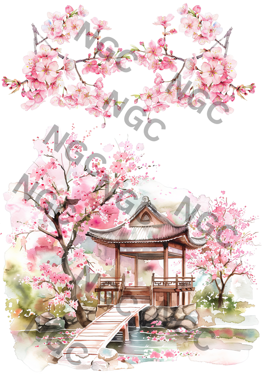 A5 Notebook Cherry tree1