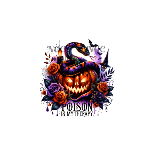 decal dark pumpkin