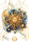 A5 Notebook sunmoon