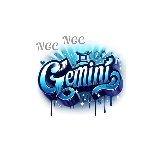 single decal Gemini