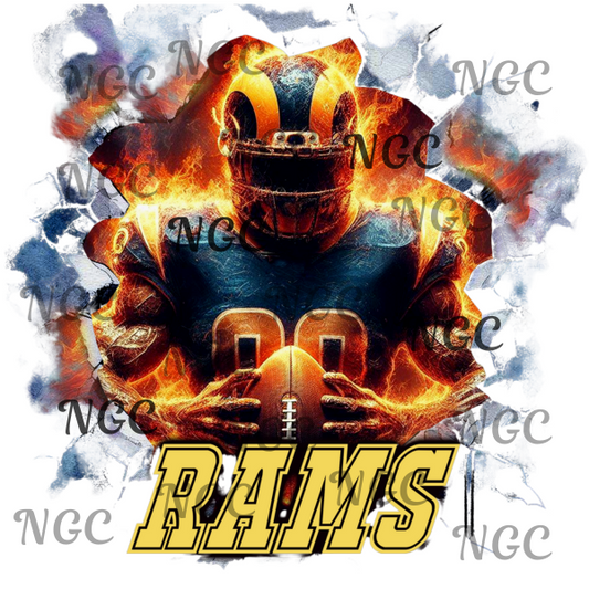 single decal rams