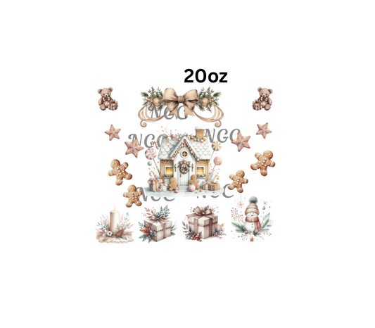 20oz boho christmas