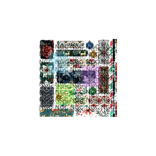 10x10 christmas patchwork