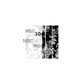 10x10 half black half white band sheet