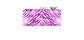 16 oz wrap purple zebra stripes