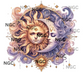 single decal sunmoon