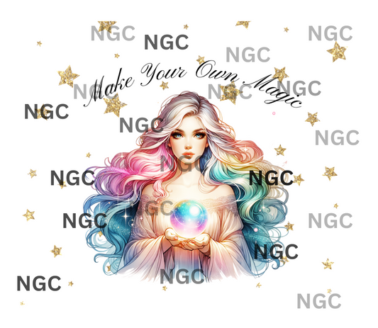 20oz wrap Magic crystal ball