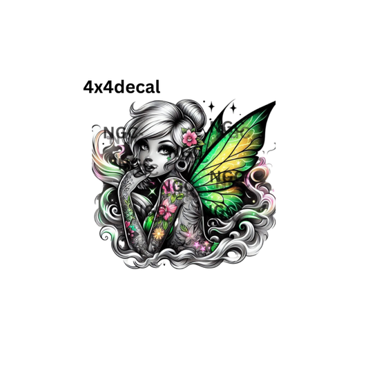 decal tinkerbell tattoos