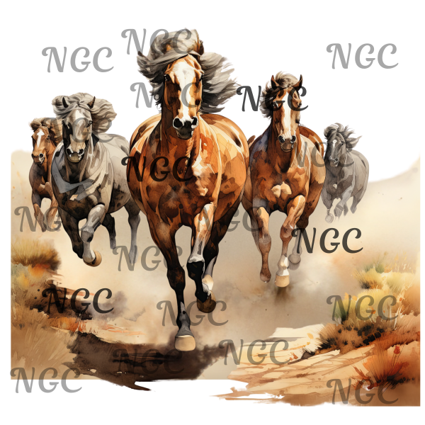 single decal horse3