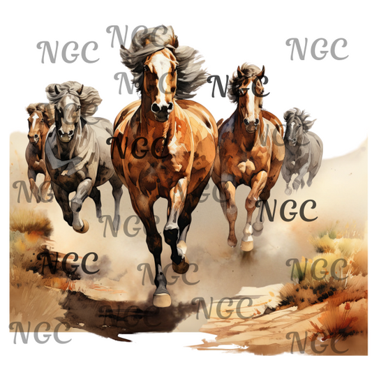 single decal horse3