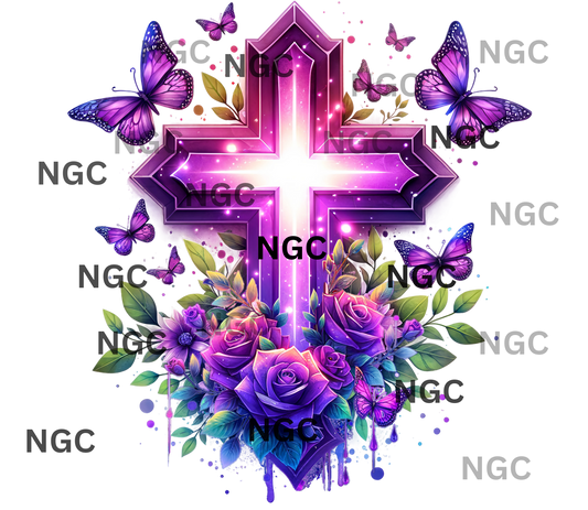single decal cross2