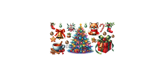 16oz christmas tree with elements