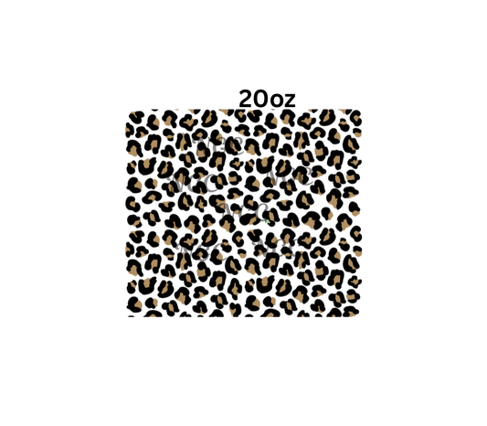 20oz leopard spots