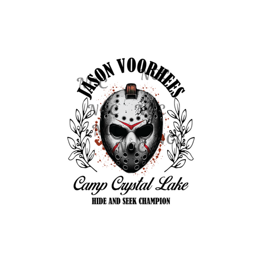 single decal Jason halloween horror