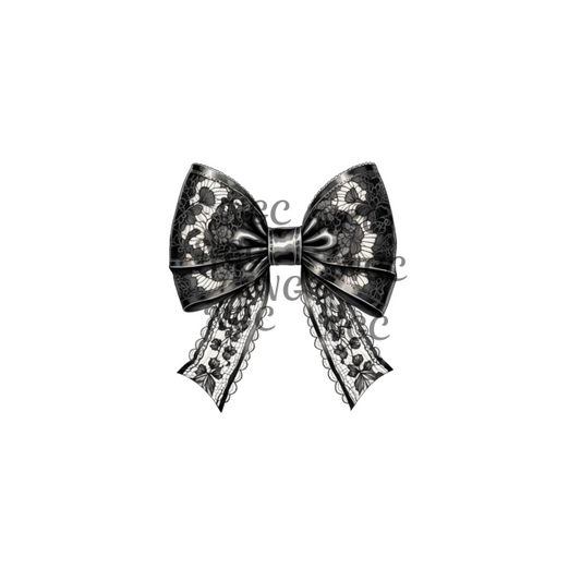 decal black lace bow2
