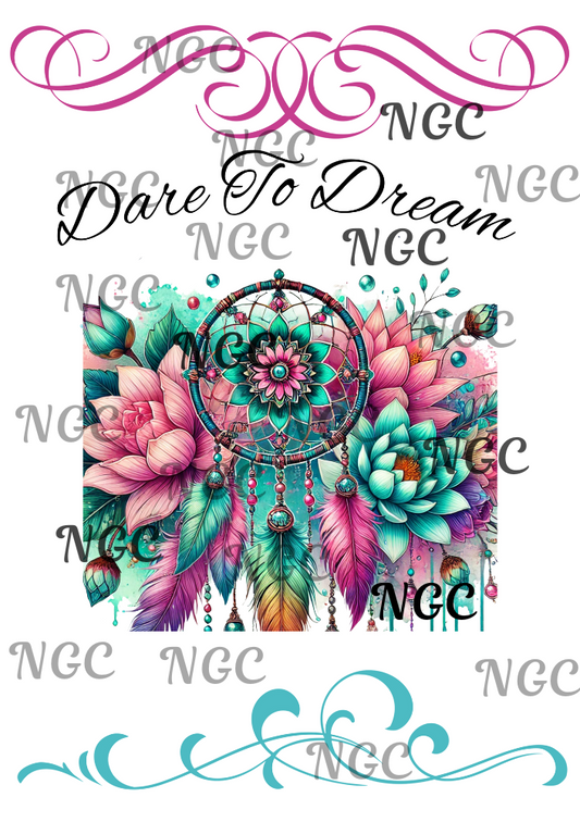 A5 Notebook Colorful dream catcher