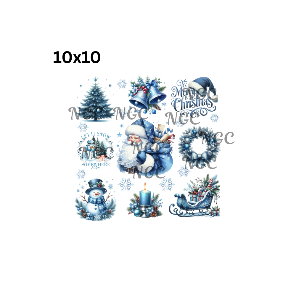 10x10 blue christmas3