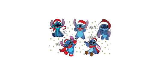 16 oz wrap stitch christmas