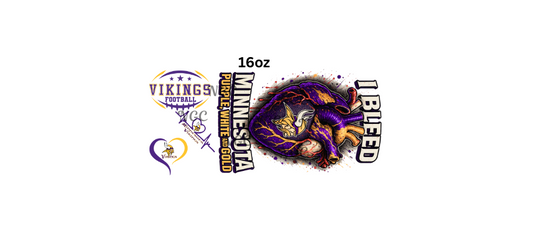 16oz i bleed vikings