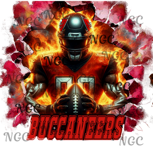 single decal bucs