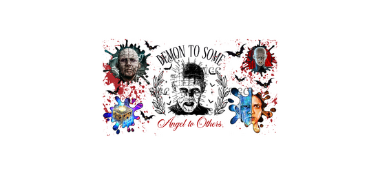 16 oz wrap pinhead halloween horror