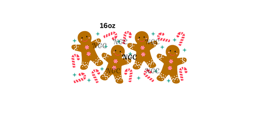 16oz gingerbread men