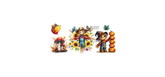 16oz fall scarecrow