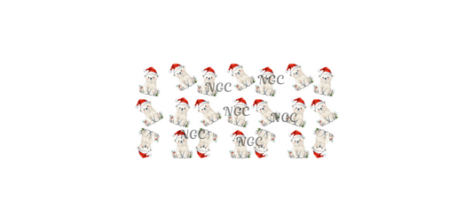 16oz christmas polar bears