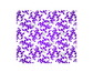 20 oz wrap ombre purple tooled leather