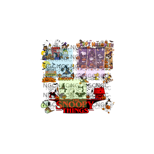 10x10 halloween snoopy