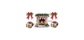 16oz christmas mantle with elements