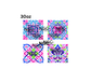 30oz colorful tiles