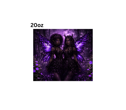 20oz melanin black fairies