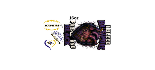 16oz i bleed ravens