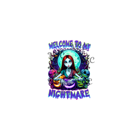 decal welcome to my nightmare1