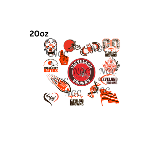 20oz cleveland browns