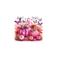 decal breast cancer with pumpkins