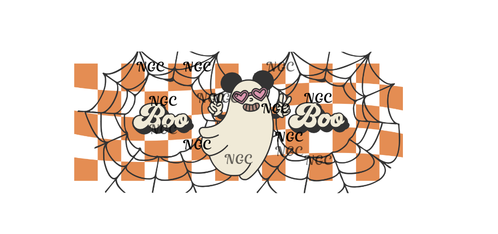 16 oz wrap boo mouse