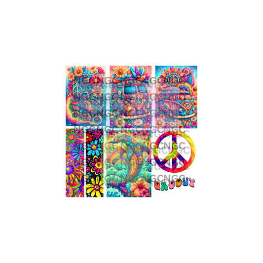 10x10 hippie vans