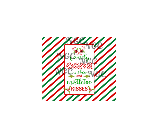20oz candy cane wishes christmas