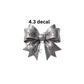 decal silver bow
