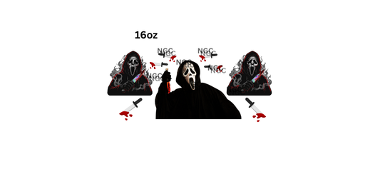 16oz ghost face scream