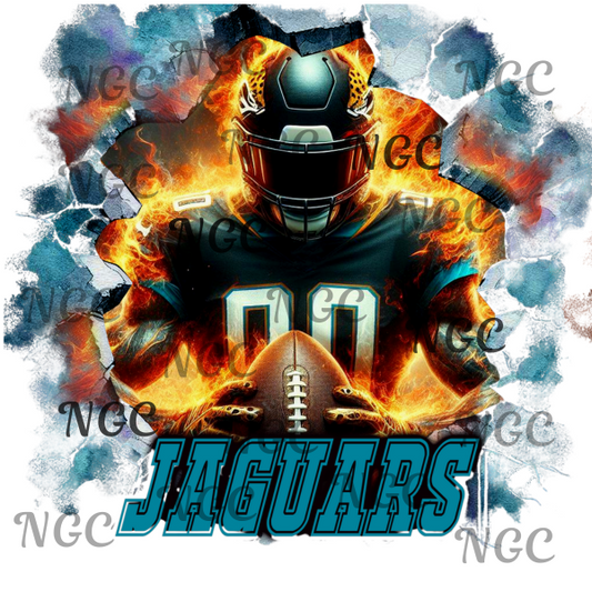 single decal jaguars