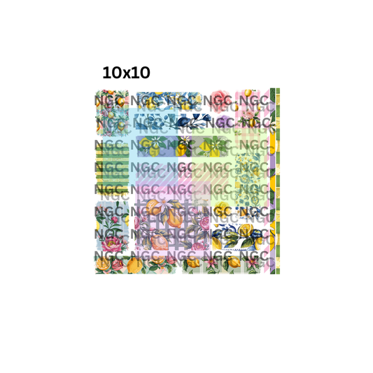 10x10 lemons patchwork