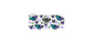 16 oz wrap teal purple green butterflies
