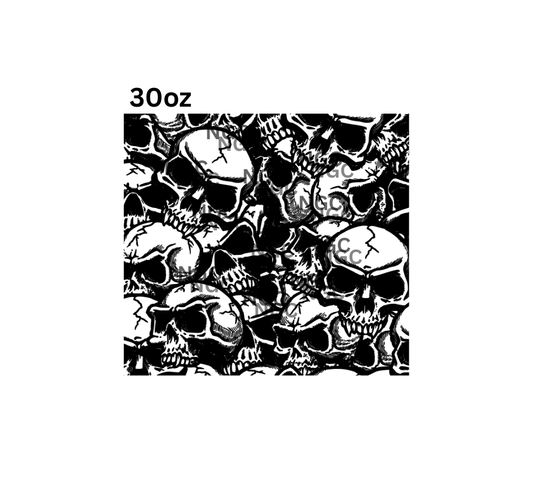 30oz piled skulls