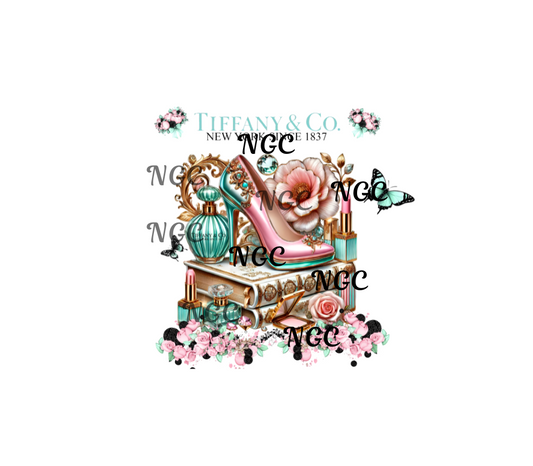 20oz wrap  tiffany shoe perfume