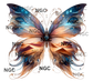 20oz wrap butterfly6